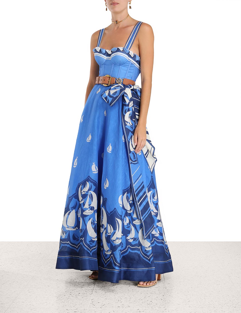 High Tide Eyelet Maxi Dress