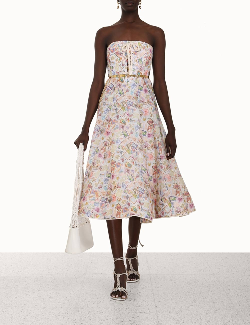 High Tide Laced Midi