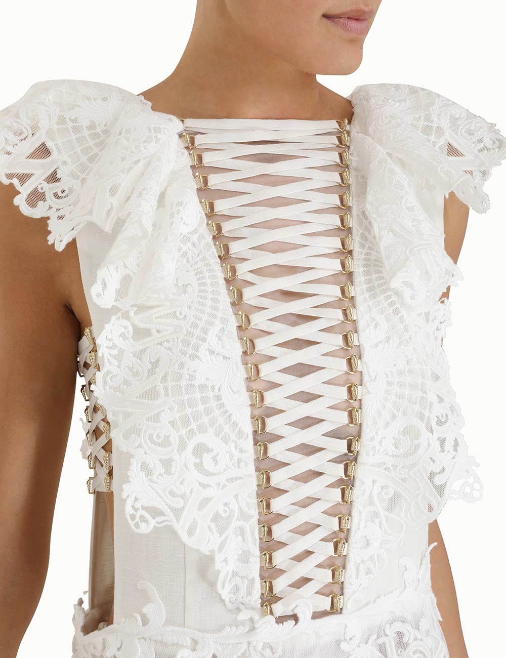 Coaster Corset Laced Gown