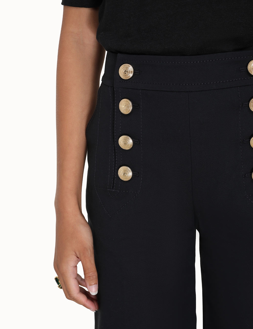 Tama Crop Sailor Pant