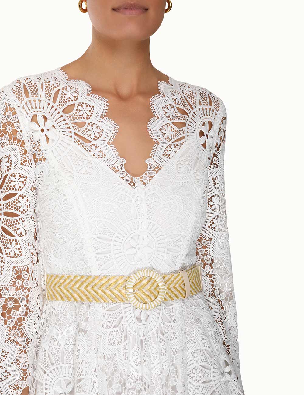 Chintz Doily Lace Dress