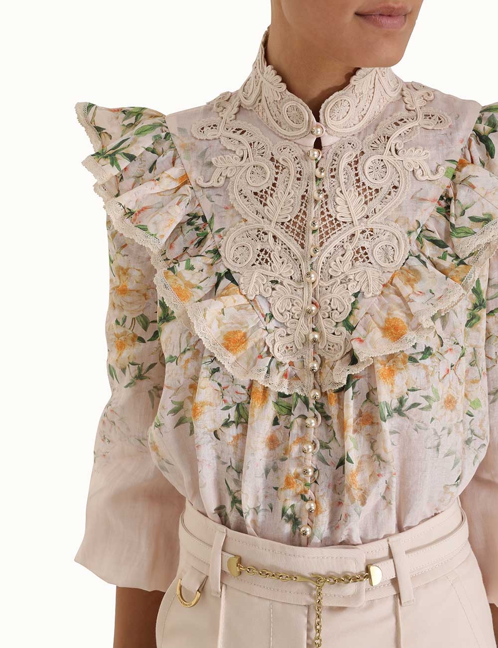 Coaster Battenburg Blouse