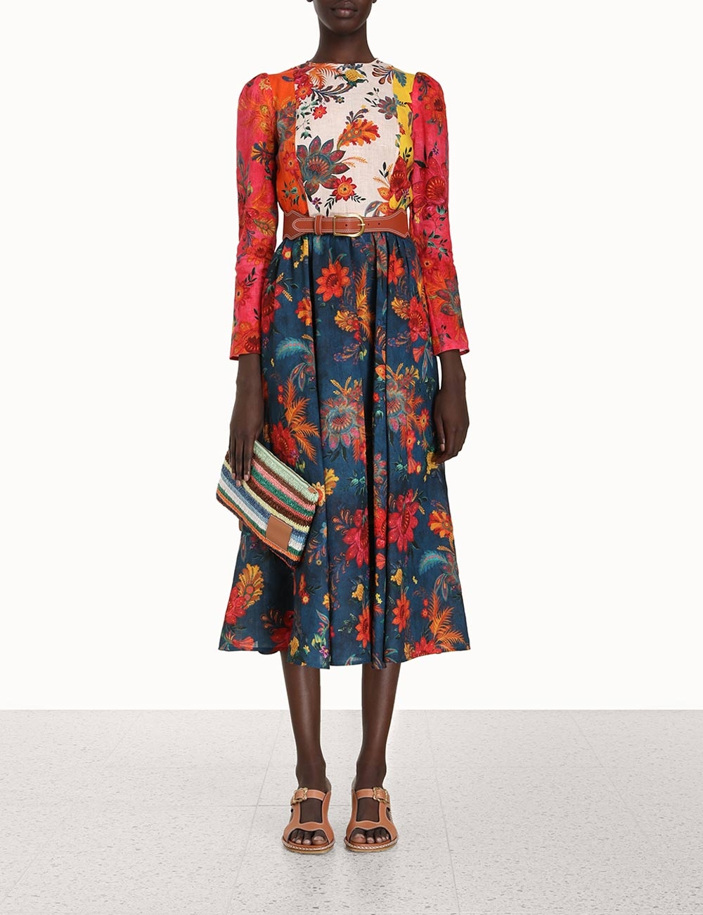 Ginger Long Sleeve Midi Dress