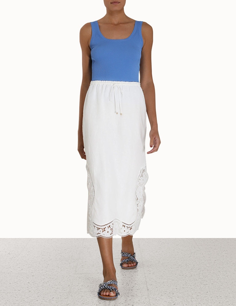Halcyon Broderie Skirt