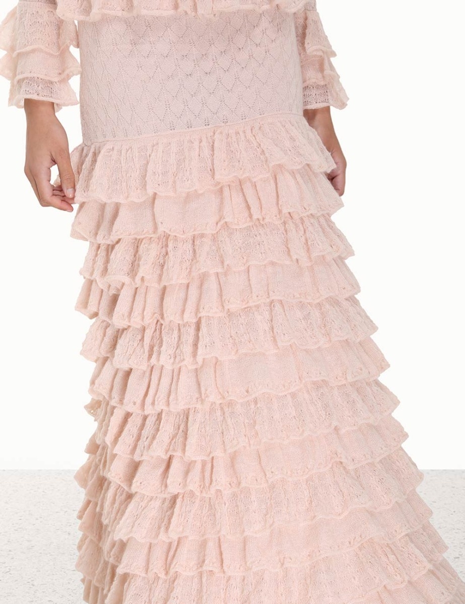 Luminosity Lace Frill Skirt