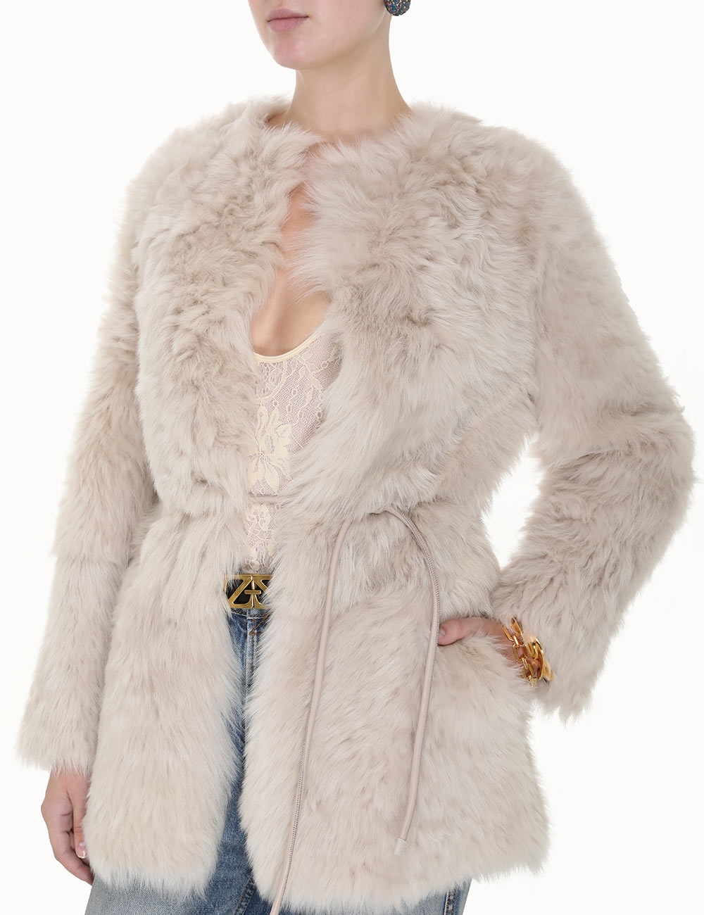 Luminosity Shearling Jacket