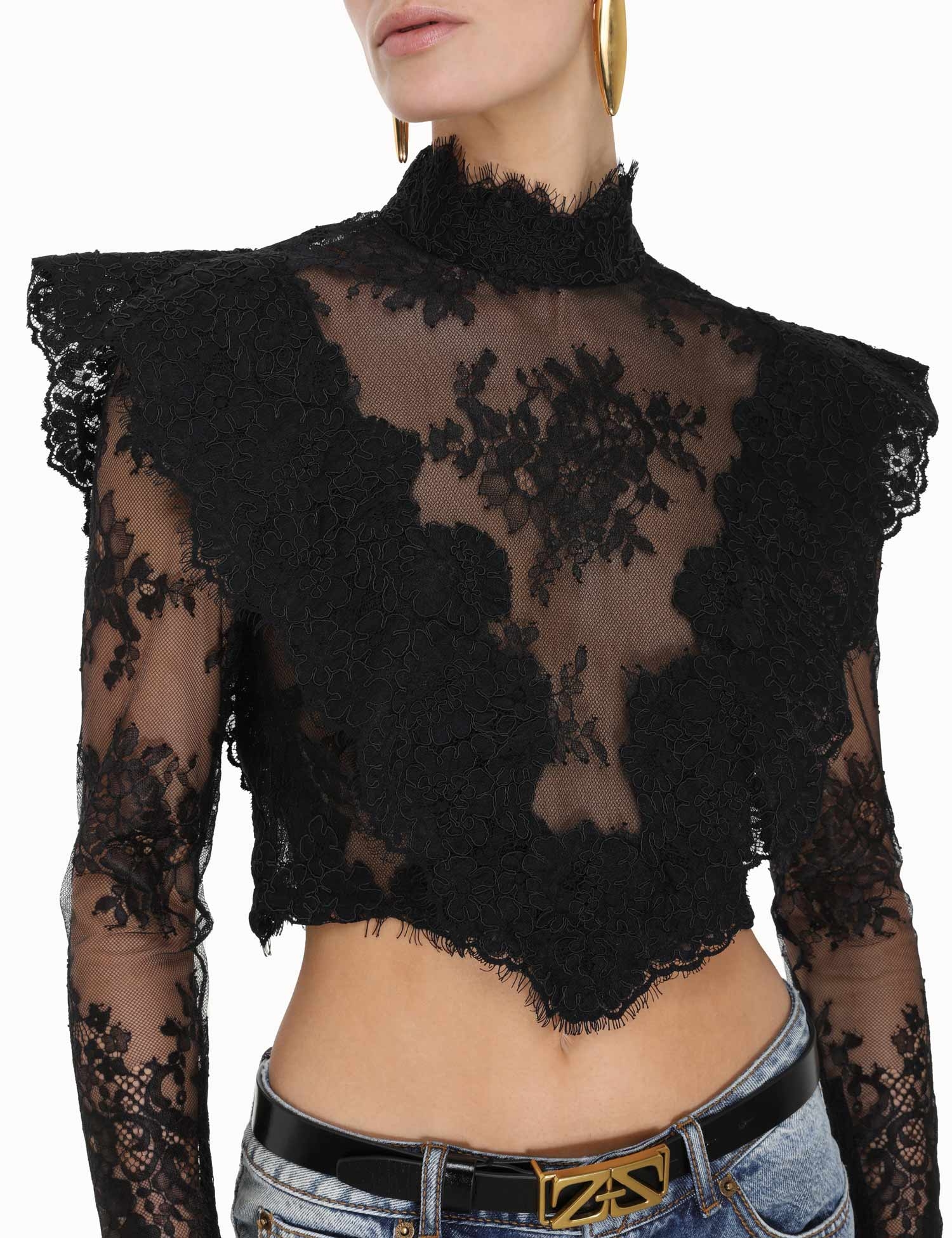 Sensory Lace Bodice Top
