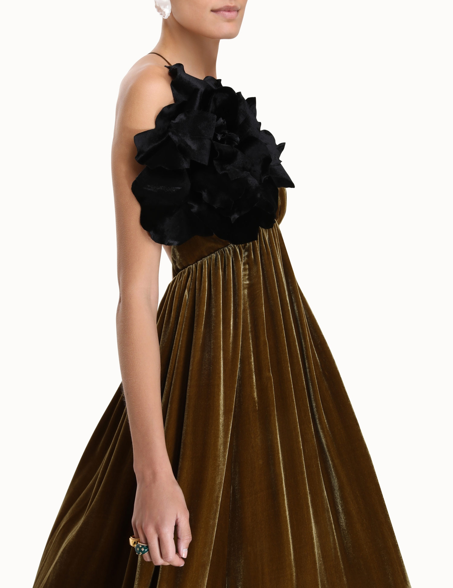 Sensory Velvet Dress