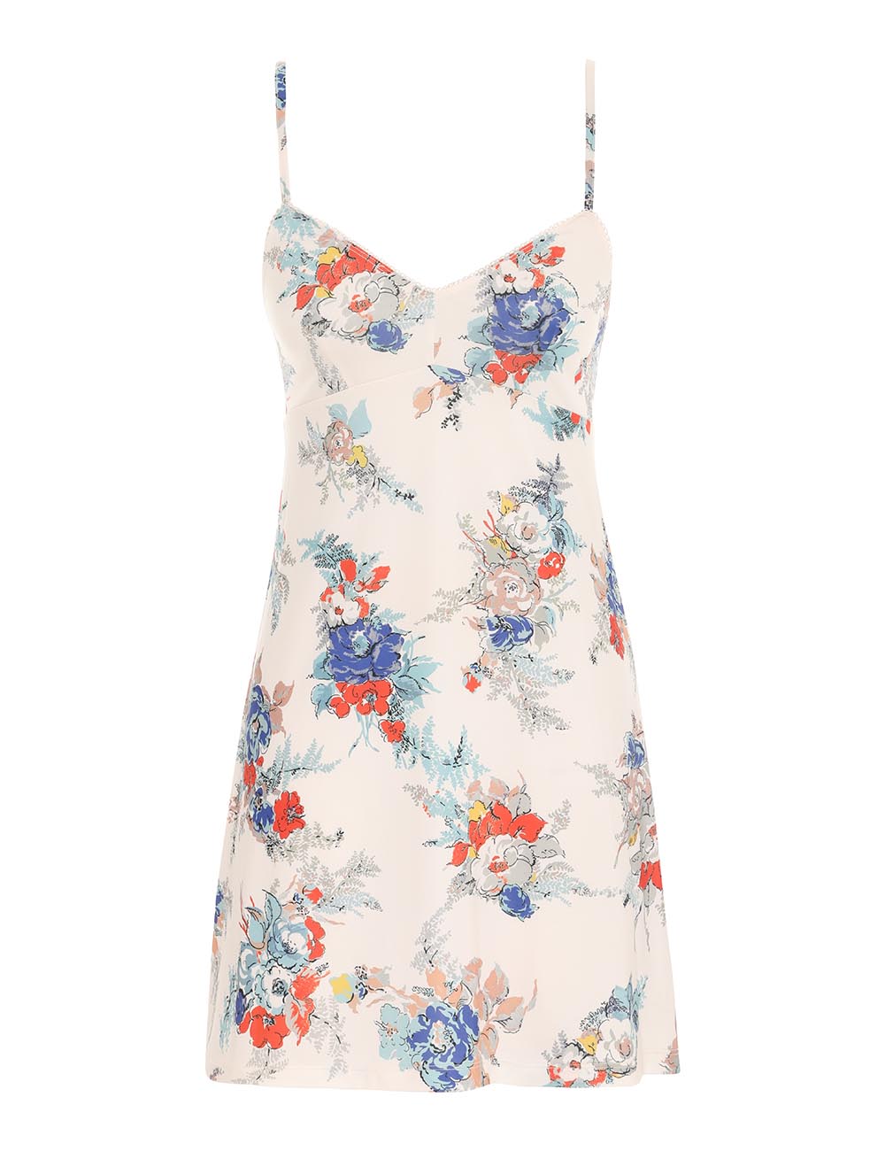 Clover Frill Billow Mini Dress