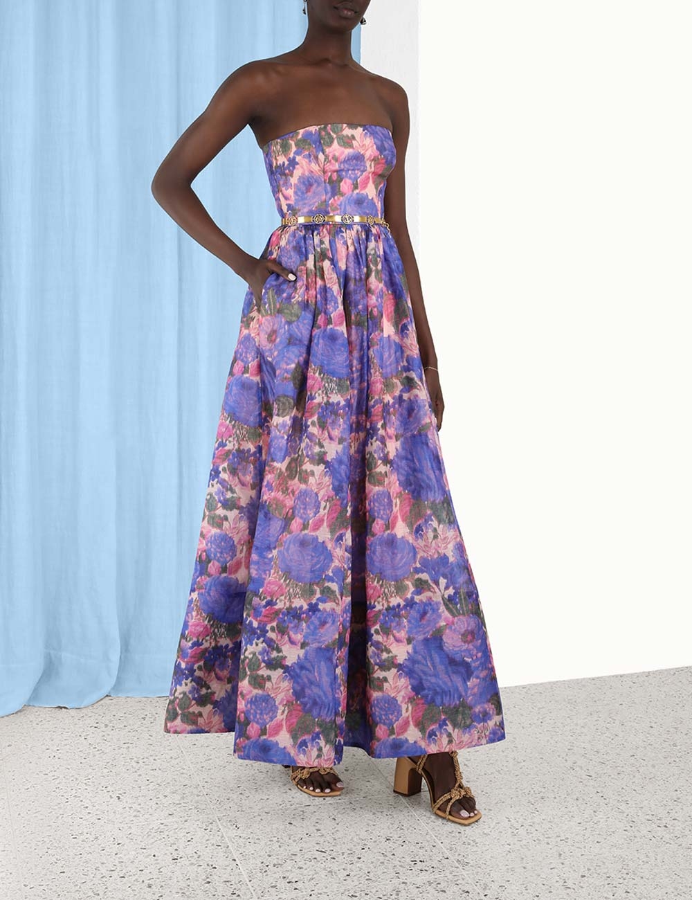 High Tide Strapless Dress
