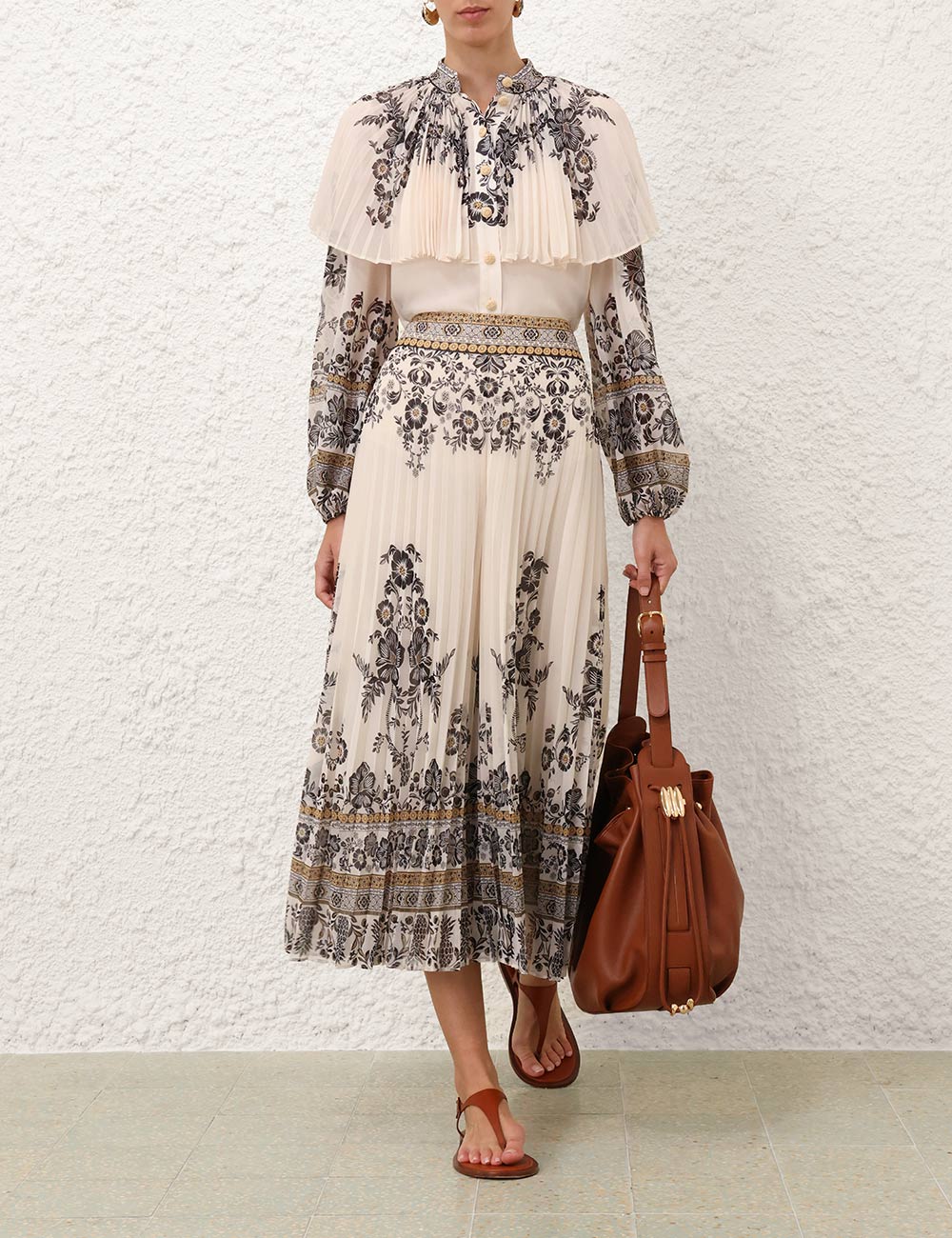 MESHA Rhinestone Blouse – OW Collection