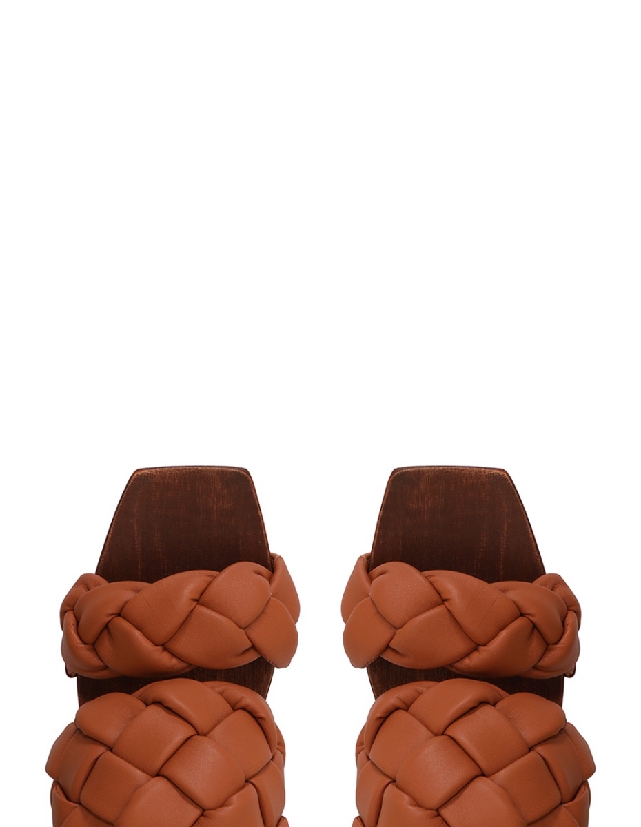 Braided Nappa Clog