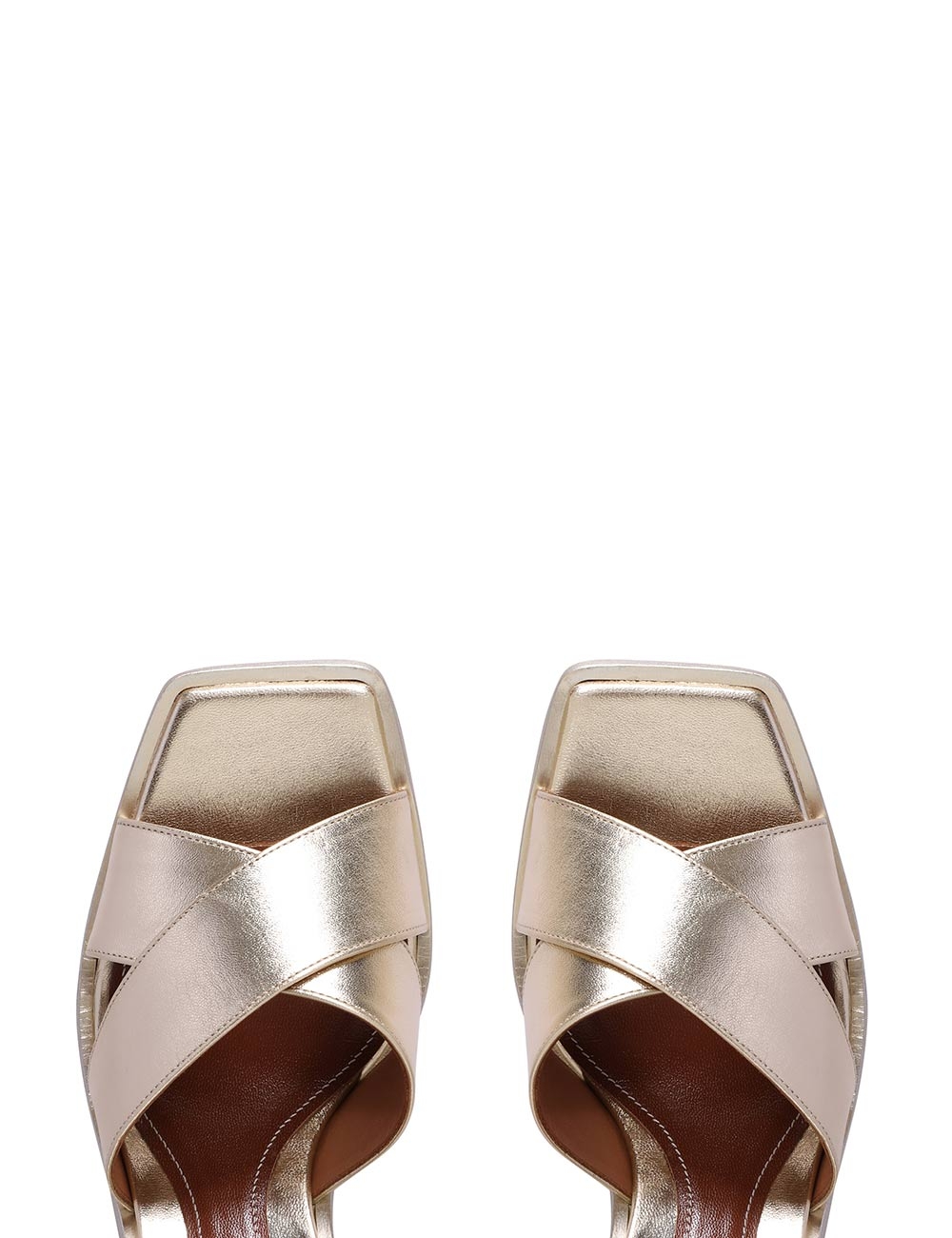 Metallic Platform Sandal