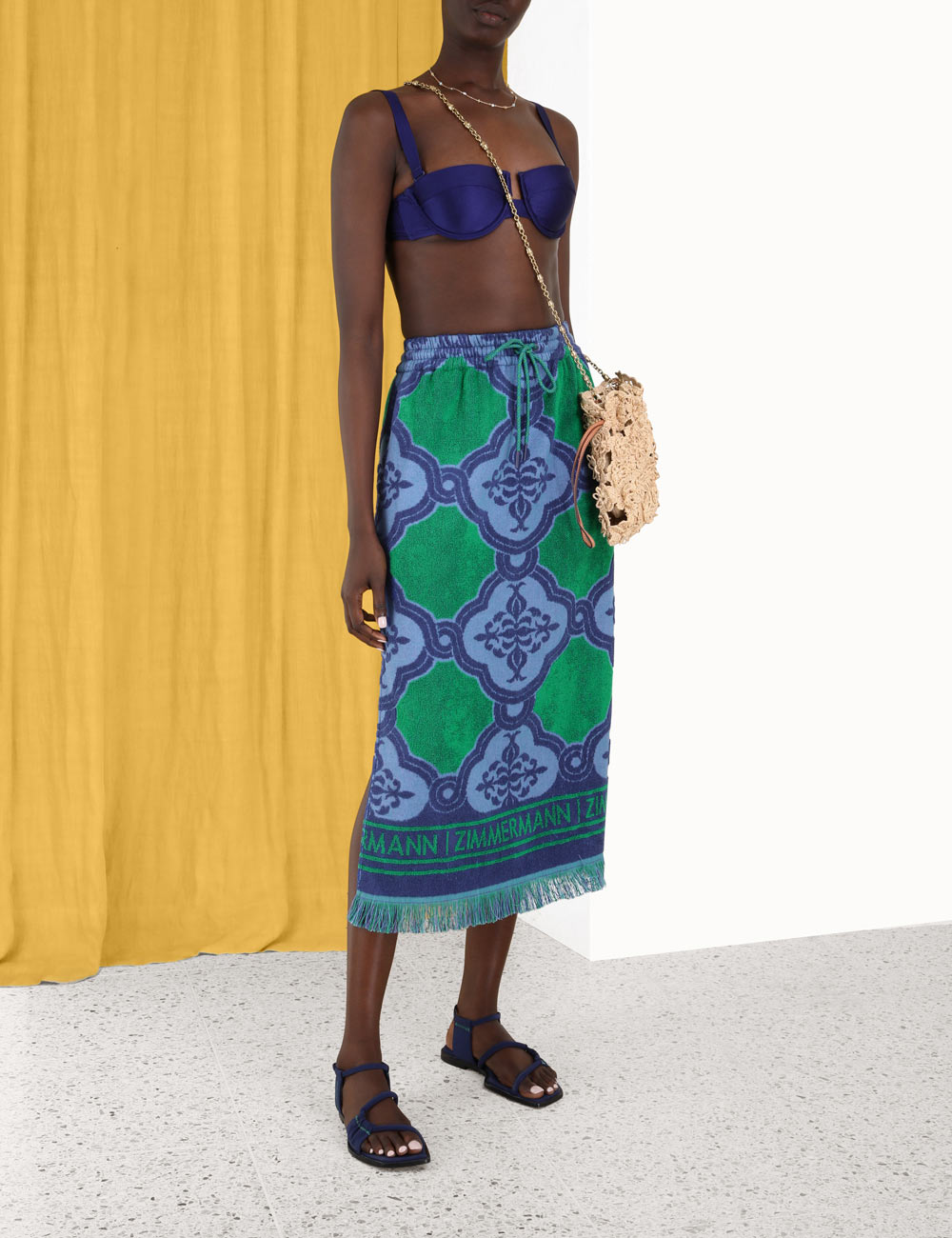 Tiggy Terry Drawstring Skirt