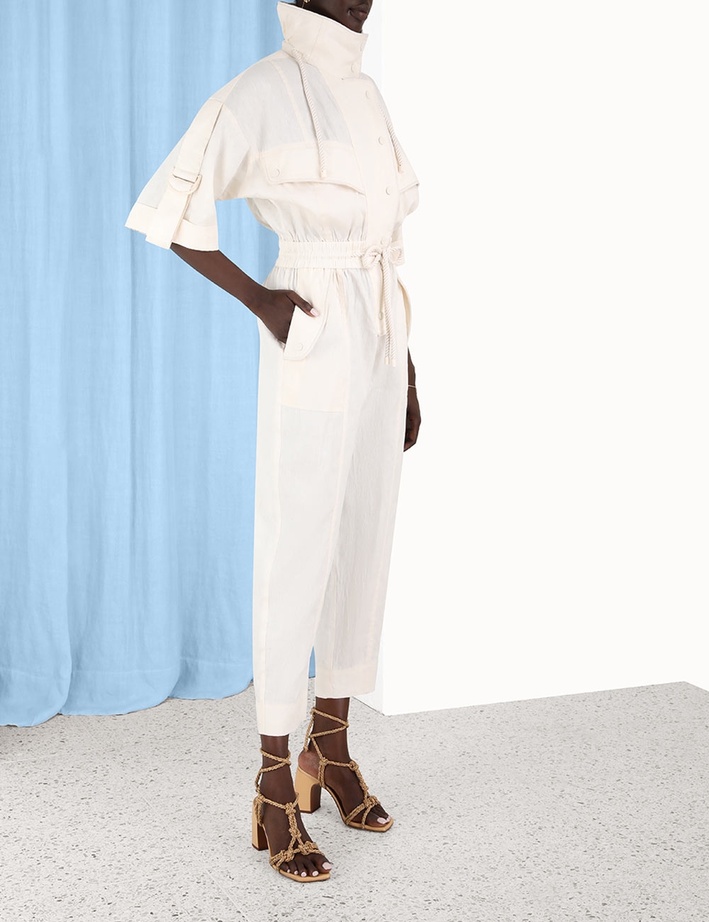High Tide Utility Jumpsuit