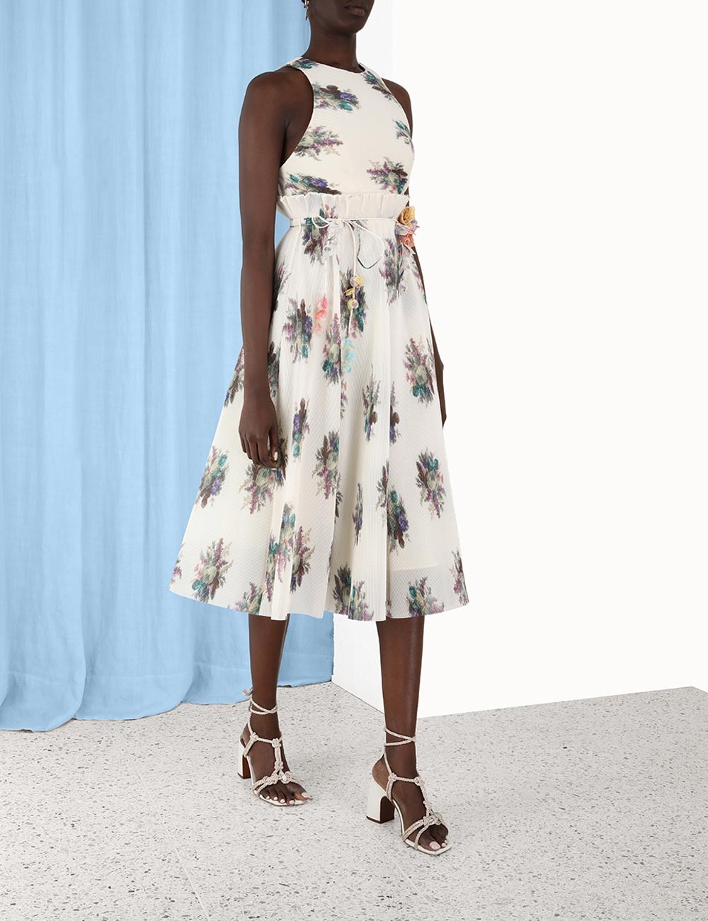 Pleated Picnic Dress