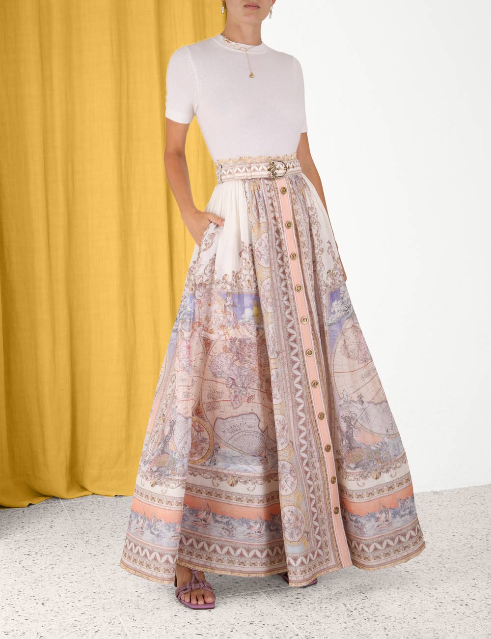 High Tide Maxi Skirt