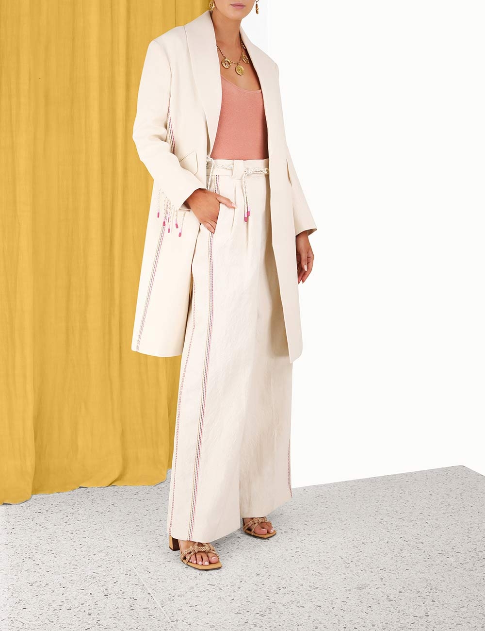 High Tide Shawl Collar Coat
