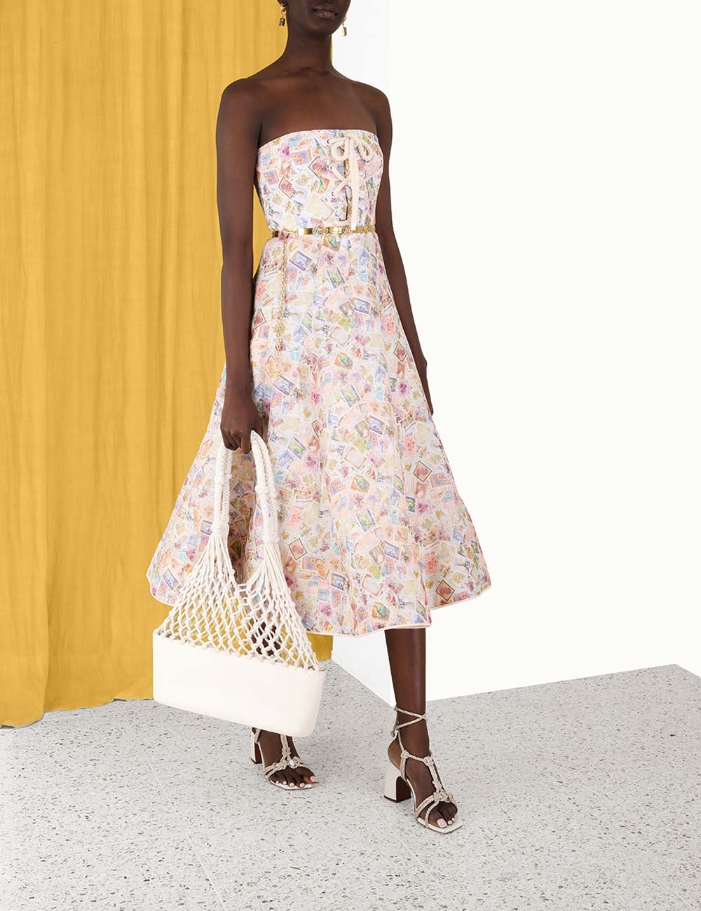 High Tide Laced Midi
