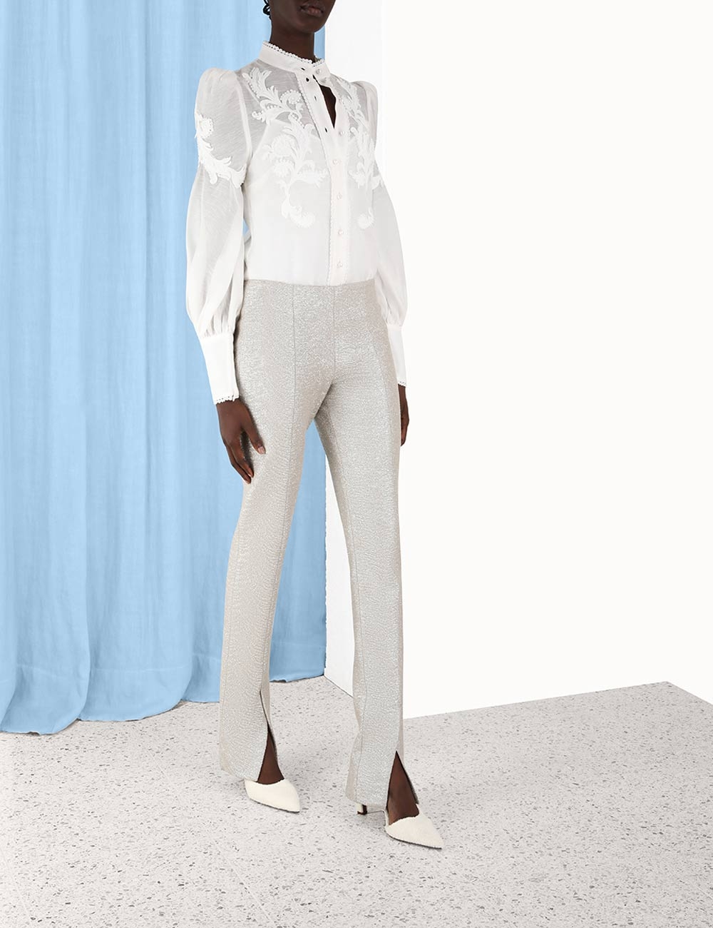 Coaster Metallic Split Pant