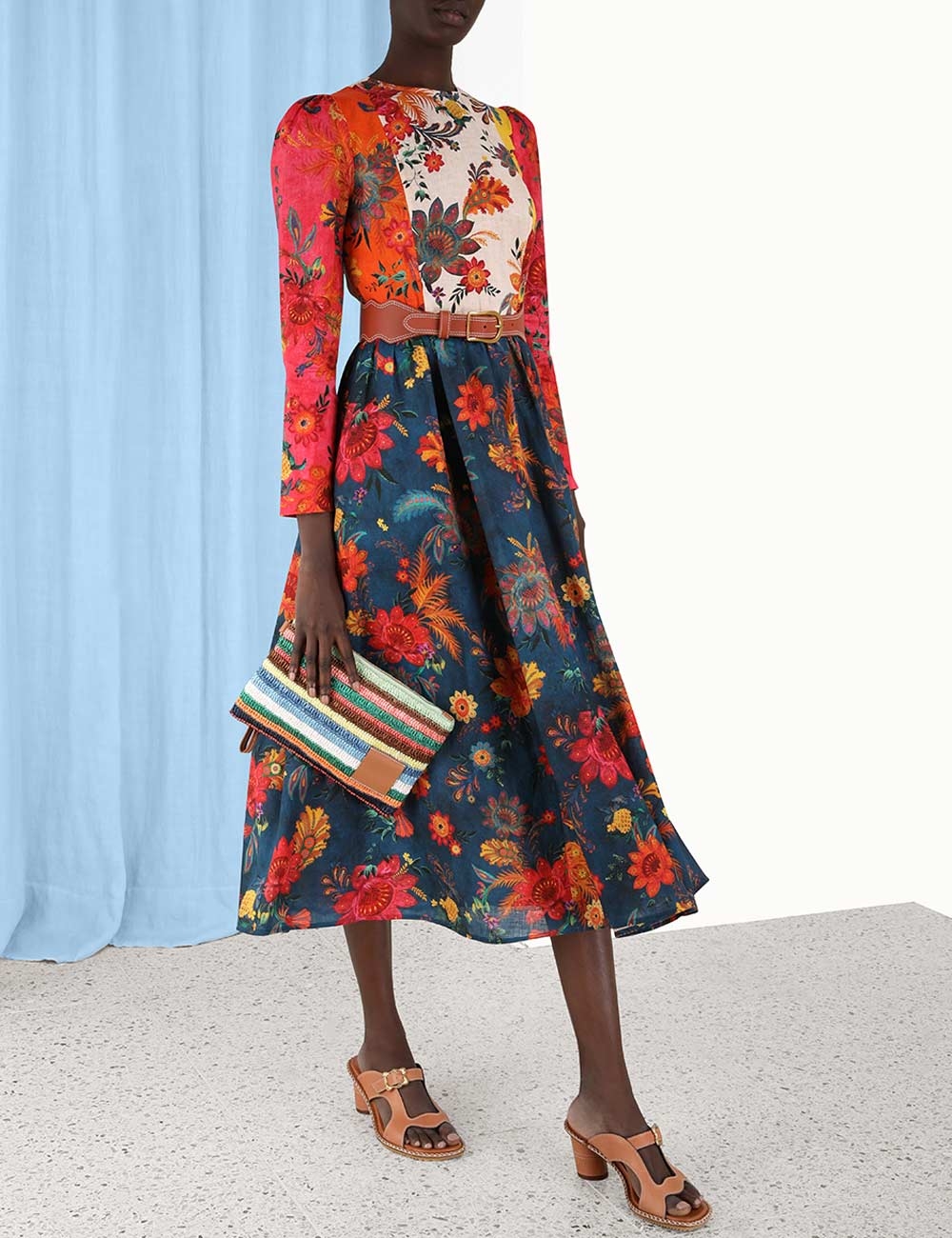 Ginger Long Sleeve Midi Dress
