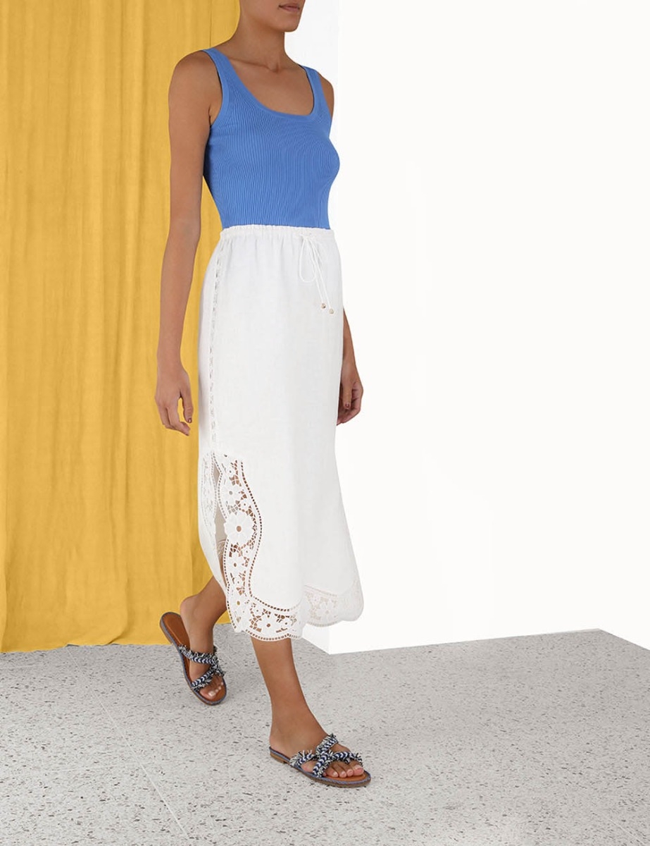 Halcyon Broderie Skirt