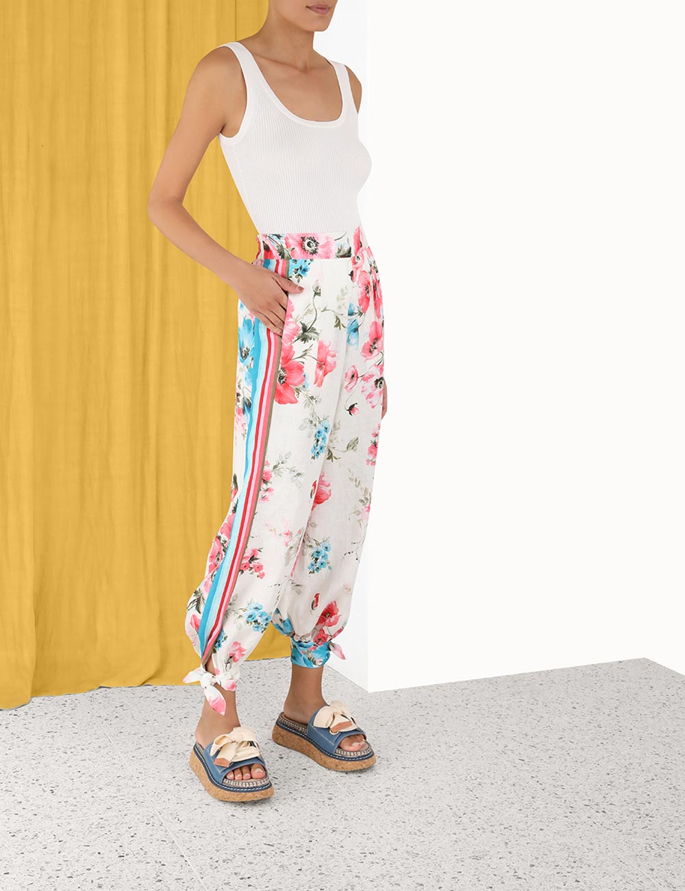 Halcyon Stripe Harem Pant 