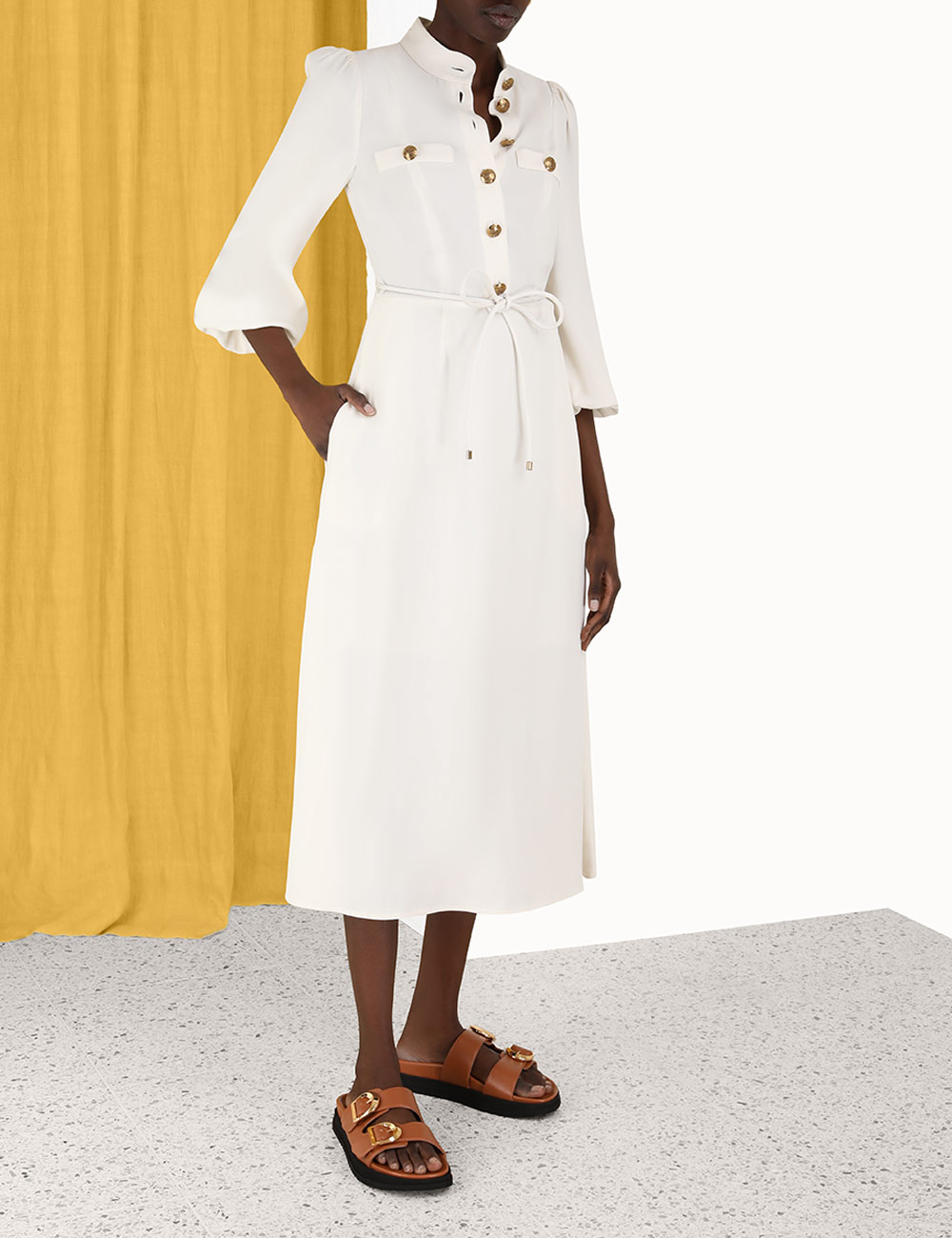 Utility Midi Dress