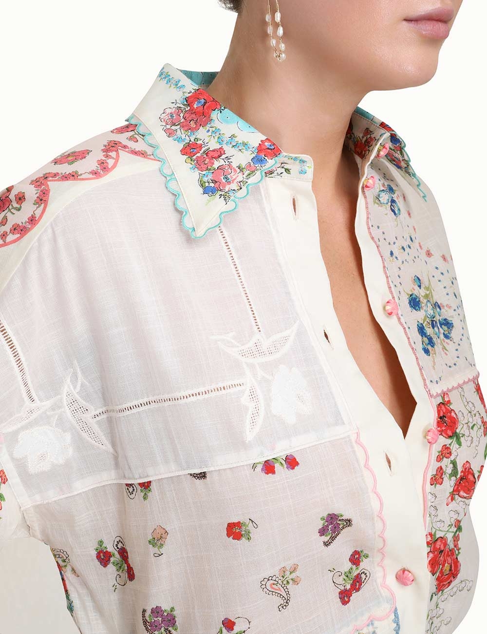 Clover Patched Shirt