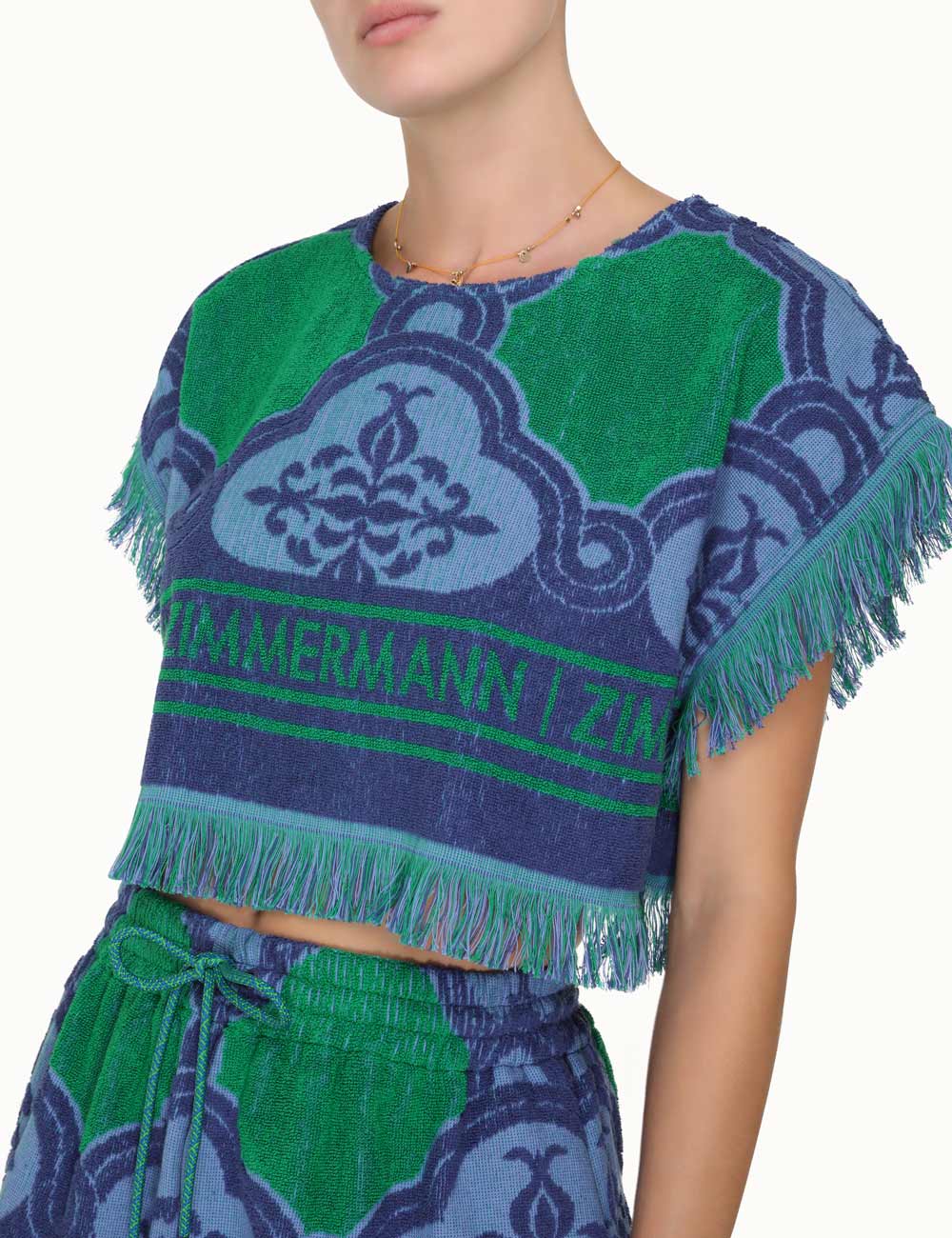 Tiggy Terry Crop Tee