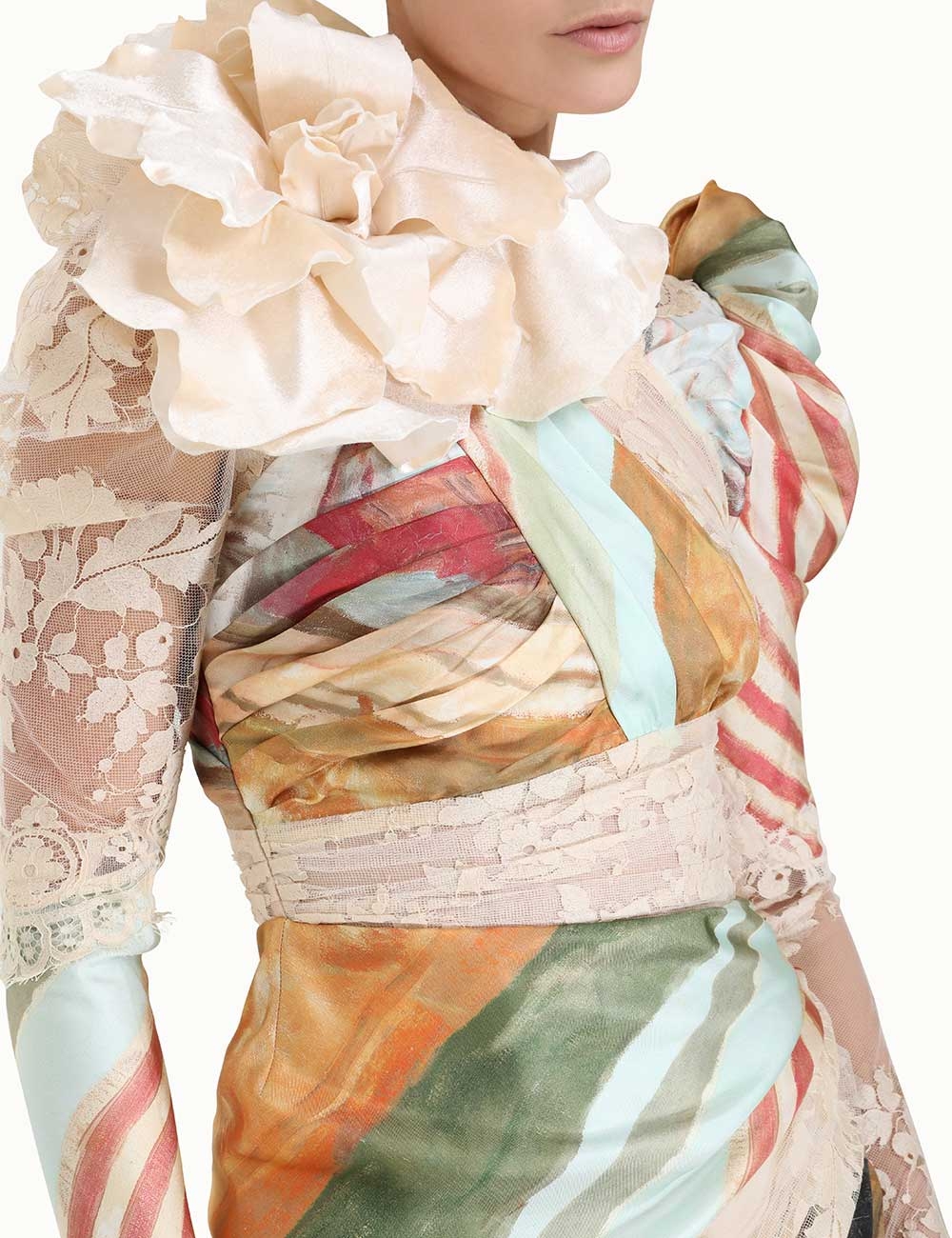 Luminosity Lace Drape Mini