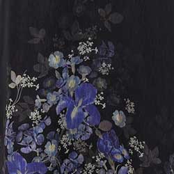 Blue Iris Black