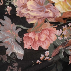 Black Multi Floral