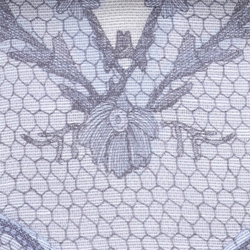 Blue Lace Print