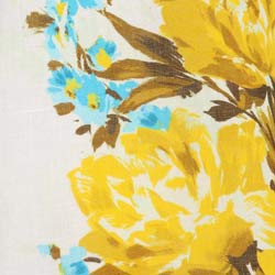 Blue/Yellow Floral