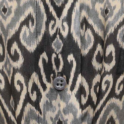Charcoal Ikat
