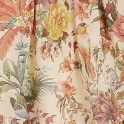 Cream Multi Floral