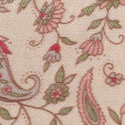 Cream Paisley