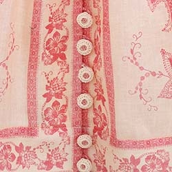 Cream/Pink Floral