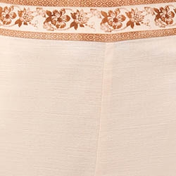 Cream/Tan Floral