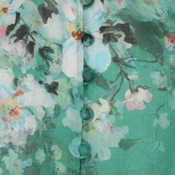 Green Watercolour Floral