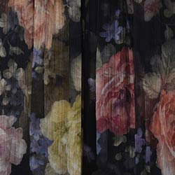 Multi Floral Black