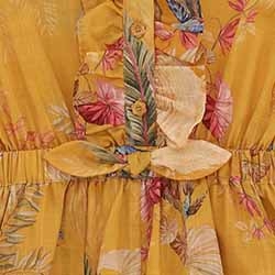 Mustard Palm Floral
