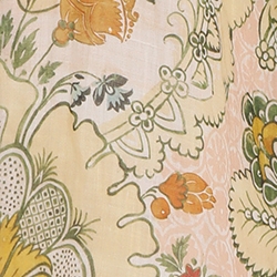 Mustard Baroque Floral