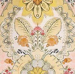 Mustard Baroque Floral