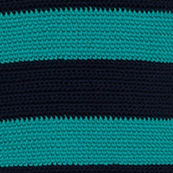 Navy/Green Stripe