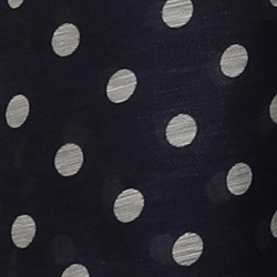 Navy/Cream Dot