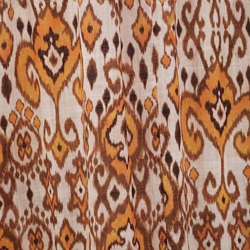 Orange Ikat