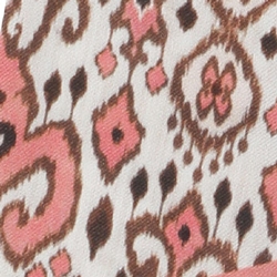 Orange Ikat