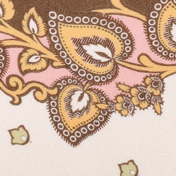 Orange Paisley